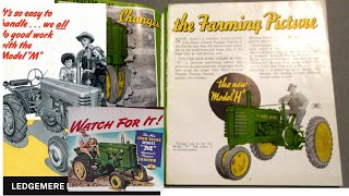 Evolution of John Deere Utility Tractors 19361960 [upl. by Mariya]