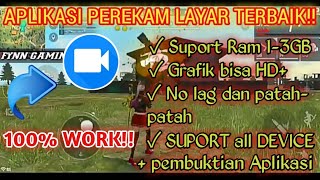 APLIKASI PEREKAM LAYAR Screen Recorder TERBAIK DI ANDROIDANTI LAG amp PATAHPATAH [upl. by Corsiglia]