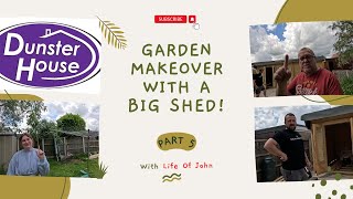 How To Build A Dunster House Log Cabin  Pub Shed Summer House  Part 5  Garden Bar Pub Shed [upl. by Lehpar]