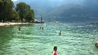 Bagno Pubblico Ascona  Strandbad am Lago Maggiore [upl. by Allecnirp]