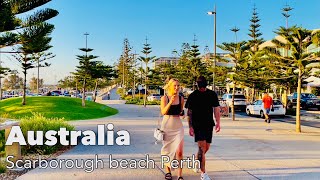 Perth Australia October 2023  Scarborough Beach 4k Walking tour  4K UHD 60fps [upl. by Birkett]