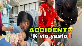 Hospital bata farkera aauda bato ma accident vayo Buda bude ko bejok😭k vio yasto‼️Crazyneetu1 [upl. by Eradis727]