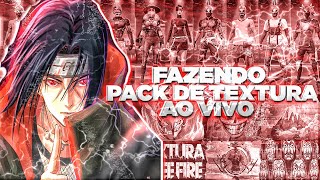 MANDEM IDEIAS FAZENDO A V43 PACK DE TEXTURA 3D AO VIVO  FARIAS FF [upl. by Atworth]