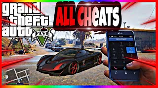 All GTA 5 Cheats 2020 PS4PS3PCXBOX [upl. by Madelin957]