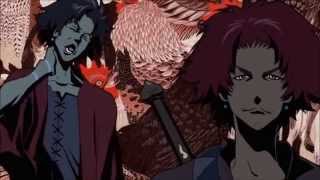 Samurai Champloo Opening amp Ending Credits HQ [upl. by Ynittirb]