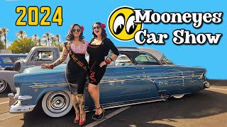 Ultimate American Classic Car Show Mooneyes 2024 Pre 1965 Kustom Kulture [upl. by Cohette744]