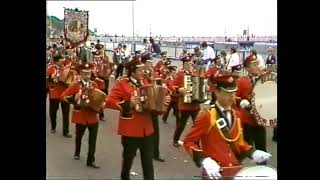 Bellarena Accordion Band  ABOD Relief of Derry Celebrations 1986 [upl. by Afihtan]