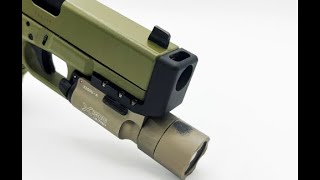 Glock Light Mounted Compensator from Vantage Point Armory [upl. by Teodorico]