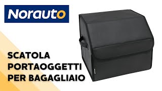 Scatola portaoggetti per bagagliaio NORAUTO [upl. by Bradney]