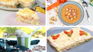 ☀️4 recetas ideales para VERANO 2 ☀️ Recetas fáciles y refrescantes [upl. by Fabrianne]