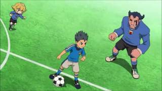 Inazuma Eleven Catenaccio Counter Contra Ataque Cadeado [upl. by Shem692]