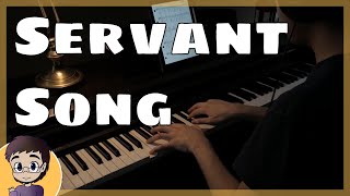 Servant Song  Donna Marie McGargill  Andrew Pineda Piano Karaoke Instrumental Cover [upl. by Adamik]