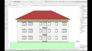 Archicad20 Ansichts Tool Nutzungs Tutorial [upl. by Melentha]