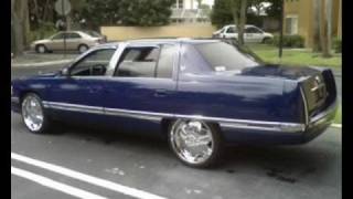 cadillac deville on 22s [upl. by Anihsit784]