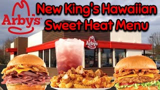 Arbys New Kings Hawaiian Sweet Heat Menu Review [upl. by Fleming]