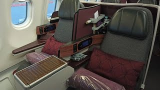 Qatar Airways Business Class I Airbus A330200 I Doha🇶🇦to Jeddah🇸🇦 I Flight Experience [upl. by Yahska]