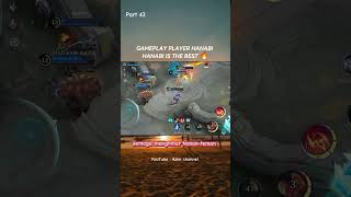 GAMEPLAY PLAYER HANABI  HANABI IS THE BEST🔥 mobilelegends mobilelegendsbangbang jedagjedugml [upl. by Algie]