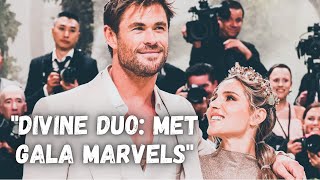 Chris Hemsworth and Elsa Pataky Emerge as ModernDay Greek Deities at the 2024 Met Gala [upl. by Eedrahc]