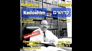 David PITOUN  Haftara de Kedoshim  דוד פיטון  הפטרת קדושים [upl. by Niret]