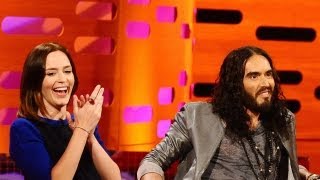 EMILY BLUNT amp RUSSELL BRAND Breaking Up a Dolphin Marriage The Graham Norton Show [upl. by Mcilroy901]