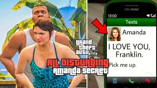 GTA 5  All DISTURBING Secrets Of Amanda TOP 5 [upl. by Nawor]