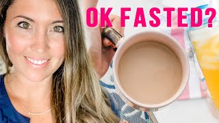 Fat Coffee Half and Half amp Butter Fasted Watch This [upl. by Nomit]