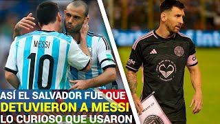 Masche QUIERE PERSUADIR a Leo para J OLIMPICOS  El CURIOSO CASO que USARON para DETENER a Messi [upl. by Esahc69]