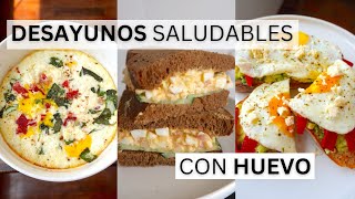 Recetas con Huevo para el Desayuno 🍳 Fácil y Saludable [upl. by Shaff]