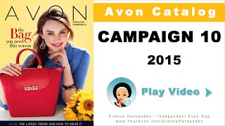 Avon Catalog Campaign 10 2015 [upl. by Godspeed480]