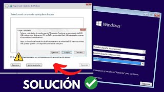 SOLUCIÓN  No se encontró ninguna unidad Cargar controlador  Instalación Windows 10 Windows 11 [upl. by Pepillo]