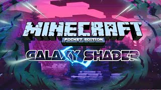 Galaxy Shader Minecraft Bedrock 121 mcpe mcpeshaders [upl. by Fabiola]