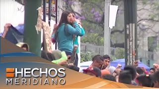 Paro en 8 vocacionales protestan contra porros [upl. by Ahtabat]