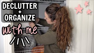 DECLUTTER amp ORGANIZE WITH ME  Dresser Drawer Organization  Linen Closet [upl. by Daphna]