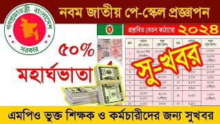 ৯ম পে স্কেল ২০২৪ ঘোষণা  National pay scale 2024  নবম পে স্কেলের সর্বশেষ খবর Shyamnagar Tech Point [upl. by Hoo]