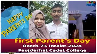 At 1st Parents Day of Faujdarhat Cadet College [upl. by Kati928]