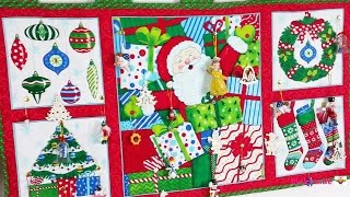 DIYAdventskalender aus einem PatchworkPanel [upl. by Yclehc267]