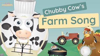 Fun Farm Song with Animal Sounds for Kids and Toddlers  Little Chubbies [upl. by Kcirdle]