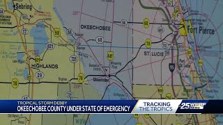 Okeechobee County declares local state of emergency ahead of possible tropical system impacts [upl. by Nolan]