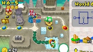 World 65  Star Coins  New Super Mario Bros DS [upl. by Anirres]