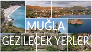 MUĞLA GEZİLECEK YERLER 65 En Güzel Yerleri [upl. by Onailerua]