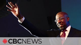 Democrat Raphael Warnock wins tight Georgia runoff for Senate seat [upl. by Birkett]