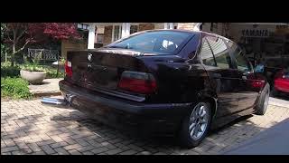 E36 328i Straight Pipe Rev  RKtunes Pops amp Bangs Tune [upl. by Danni]