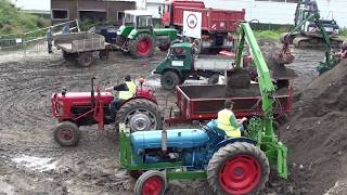 Nostalgische grondverzet demo  AgroMarkt 2017  Gistel [upl. by Aerona]