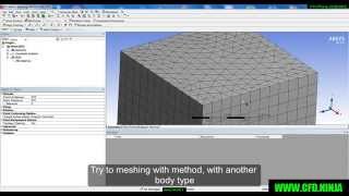 ✅ ANSYS MESHING  METHOD  Basic Tutorial 2 [upl. by Gaw]