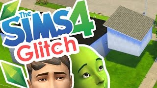 Floating House Glitch  Hack  Sims 4 Gameplay Creation Ideas  Build  Glitches [upl. by Euqinorev]