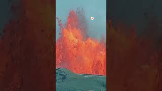 Iceland volcano erupts again spewing smoke and lava [upl. by Anuahsat]