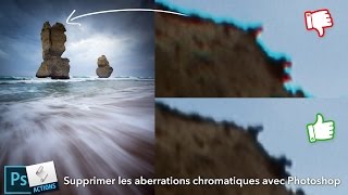 Supprimer les aberrations chromatiques avec Photoshop [upl. by Shayn]