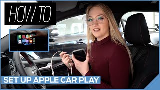 How to  Set Up Apple Carplay  Ford Cars [upl. by Nooj]