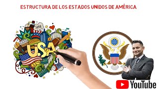 ESTRUCTURA ADMINISTRATIVA DE LOS ESTADOS UNIDOS DE AMÉRICA [upl. by Elleahcim697]