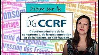 La DGCCRF ou Direction Générale de la Concurrence de la Consommation et de la Répression des Fraudes [upl. by Eisnil548]